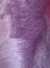 Faux plush fur fleece