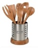 bamboo utensil holder