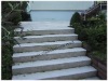 grey granite step stone