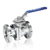 2 pc flange end ball valve (ISO-direct mounting pad)