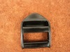 1" black ladder lock buckle