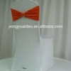 wedding spandex chair band with diamond buckle/spandex chair cover sash/lycra chair bow