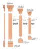 PT5036-PT5038 Capital & Column set