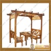 wooden garden gazebo