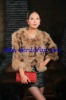 L-1106 Ladies' Fox Fur coat/jacket