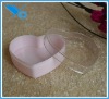 Plastic Jewelry Box, heart shape