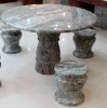 Garden stone table