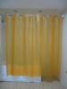 yellow shower curtains