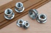 DIN934 hex flange nut good quality