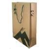 Recycled paper gift bag