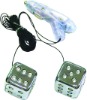 decorative dice pendant for car iinside lamp