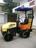 vibratory mini road roller,double drum JYL51,1.4ton