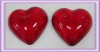 Red Heart Glass Paperweight