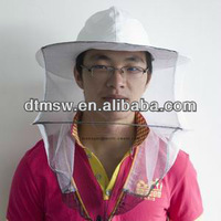 Popular beekeeper hat and veil/beekeeper protective hat for beekeeping equipment