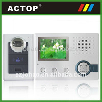 3.5inch wireless video & audio doorphone intercom