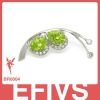 olivine gemstone 2012 fashioh brooch