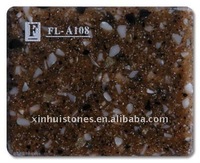 Composite Acrylic artificial brown stone