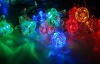 10LED Solar Decoration light,solar LED Christmas light, led solar fairy Light with Rose