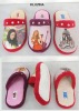 Fashion Cheap Person Picture Printing Gilrs Winter Comfortable Soft Plush Indoor Slipper With EVA Sole