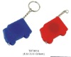 truck shape key chain tape measure