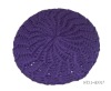 Knitted beret