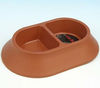 Plastic Pet Bowl 2 Section