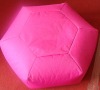 hexagonal style bean bag seat