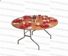 Round Wooden Folding Table