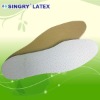 Latex shoe insole