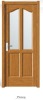 pvc solid wood frame style door