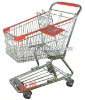 SCYG09 American style chrome plated supermarket trolley