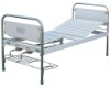 Stainless steel single crank nursing bed