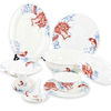 printed ceramic dinnerware set