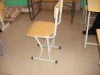 school desk and chair