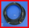 1080P High quality HDMI TO VGA spliter cable with two ferrites