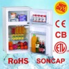 96L Double door Refrigerator R134A/R600A with CE/CB/ETL/SONCAP/Outside condenser/Class A+/top freezer