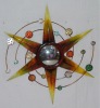 star shape shop decoration,fancy house decoration,sun metal wall art decor