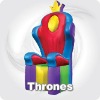 Queen/King throne inflatable chair K3026