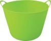 flexible plastic tubturg plastic bucket.