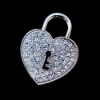 love heart shape gift jewelry usb flash drive