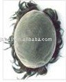 high quality 100% human hair men's toupee