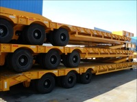 low bed semitrailer