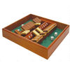 Wooden Shut The Box, With Two Wooden Dices