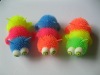 3 part light caterpillar puffer ball/Flashing caterpillar puffer ball