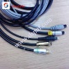 plastic fiber optic cable for data transmission