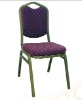 Purple steel restaurant banquet chair