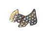 small crystal hair clip for kids,full stone hair clip hairpin