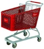 supermarket shopping trolley, plastic trolley