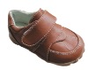 Hotest selling nice design baby leather casual shoes