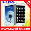 4.7 inch 12MP MTK6577 android 1gb ram mobile